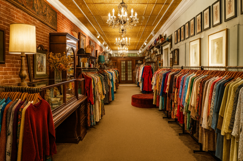 How a Walk through a Thrift Store Feels like a Treasure Hunt