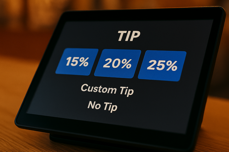 When Tipping Starts to Feel like a Demand