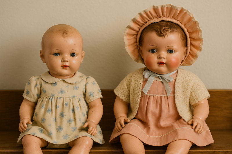 Vintage Dolls and the Stories They Carry