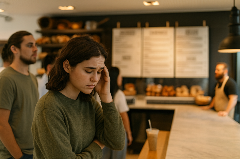 When Ordering in Public Makes You Anxious