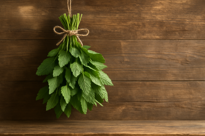 Harvesting and Drying Lemon Balm for Later