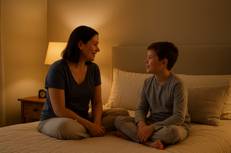 Helping Children Wind Down before Bed